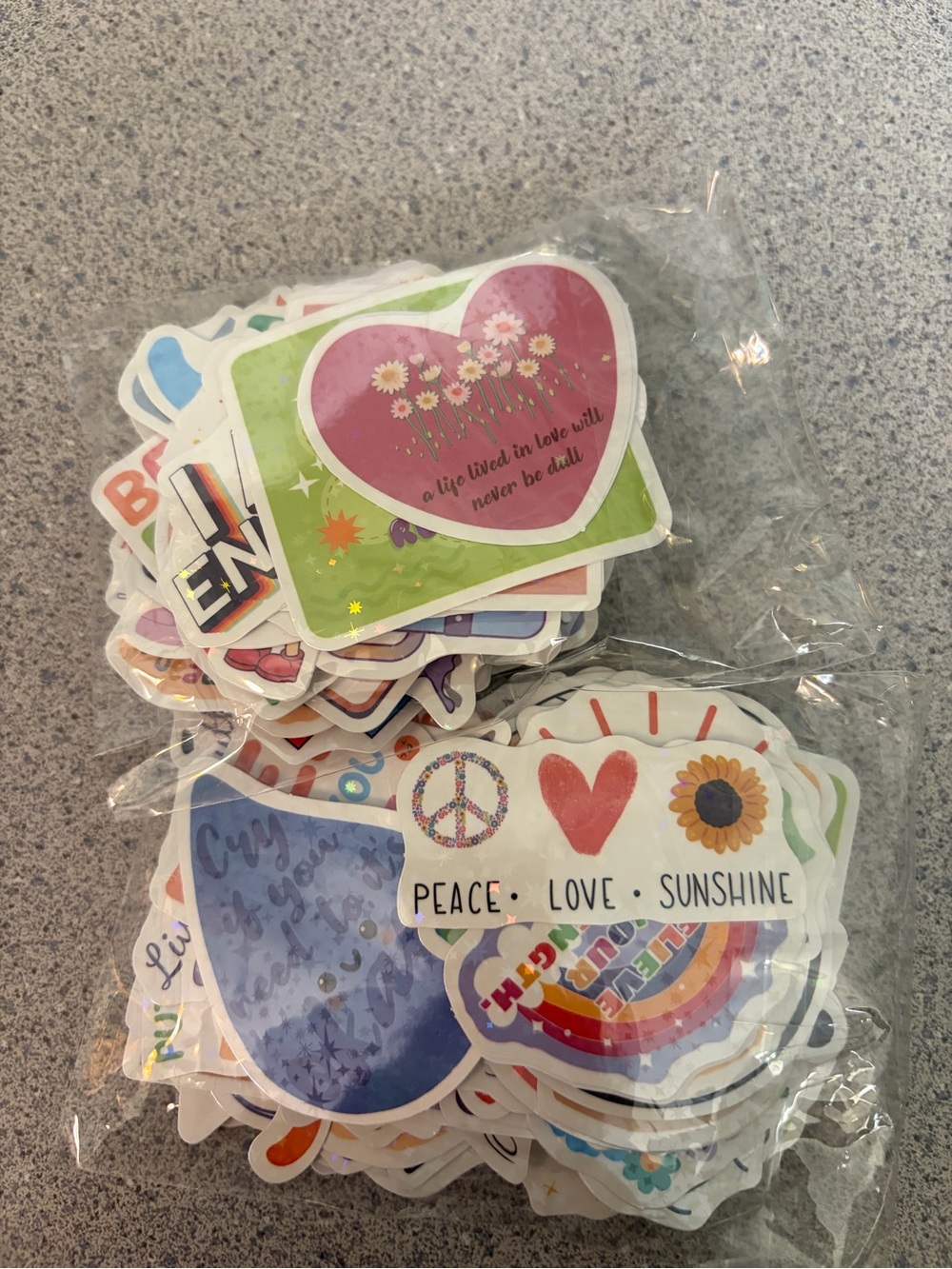 Mental health sticker pack